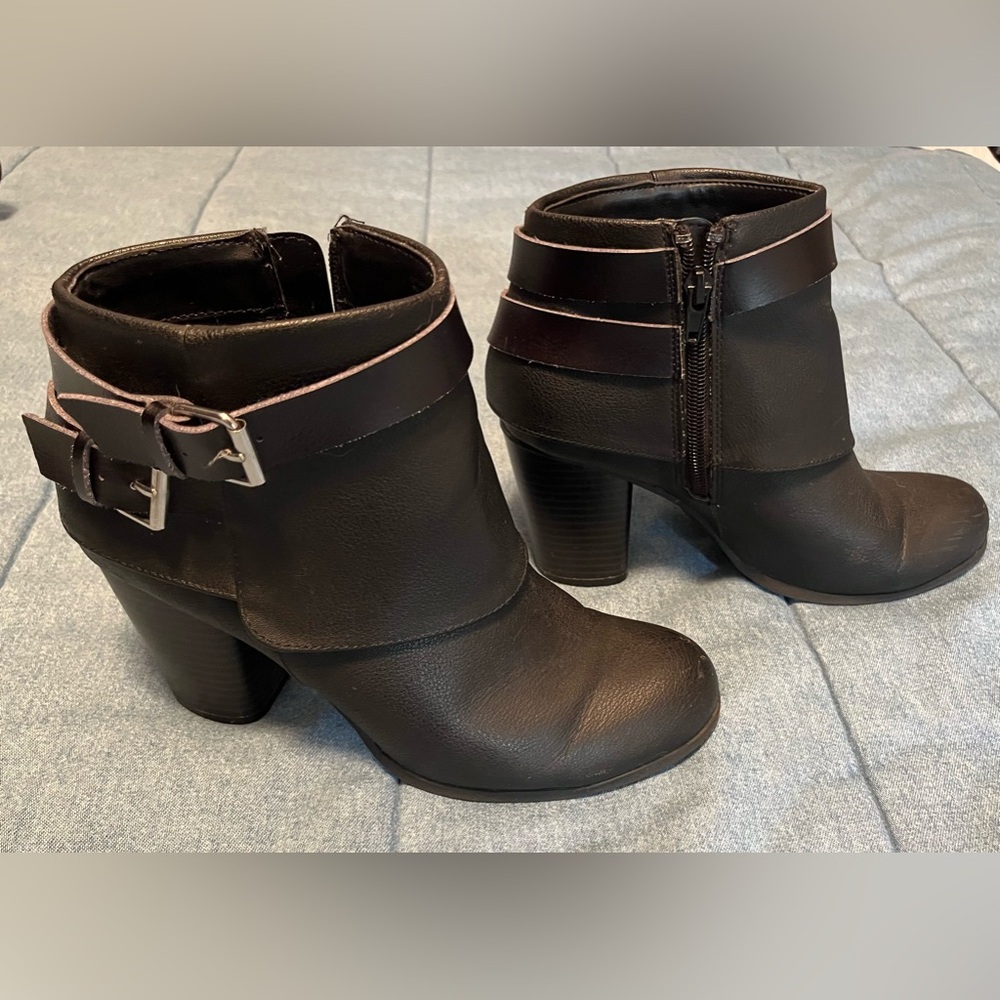 🎸Madden Girl Ankle Boots – Size 8.5 🖤 Retro 90s Vibes 👀